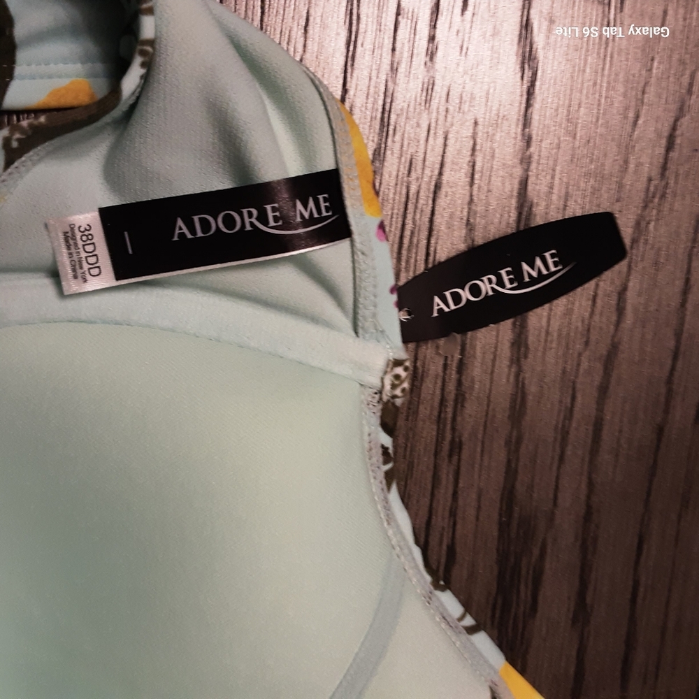 ADORE ME SWIMSUIT 38DDD /0X Floral Bikini Set - Picture 12 of 15